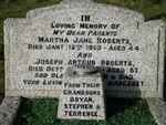 Martha Jane Roberts
Joseph Arthur Roberts
